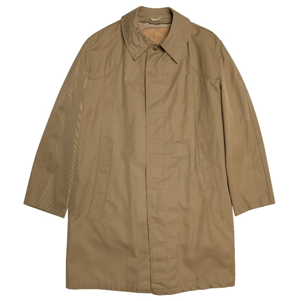 Fm Hmmerle (Austria) Diolen Twill Weave Fleece Lined Car Coat : L